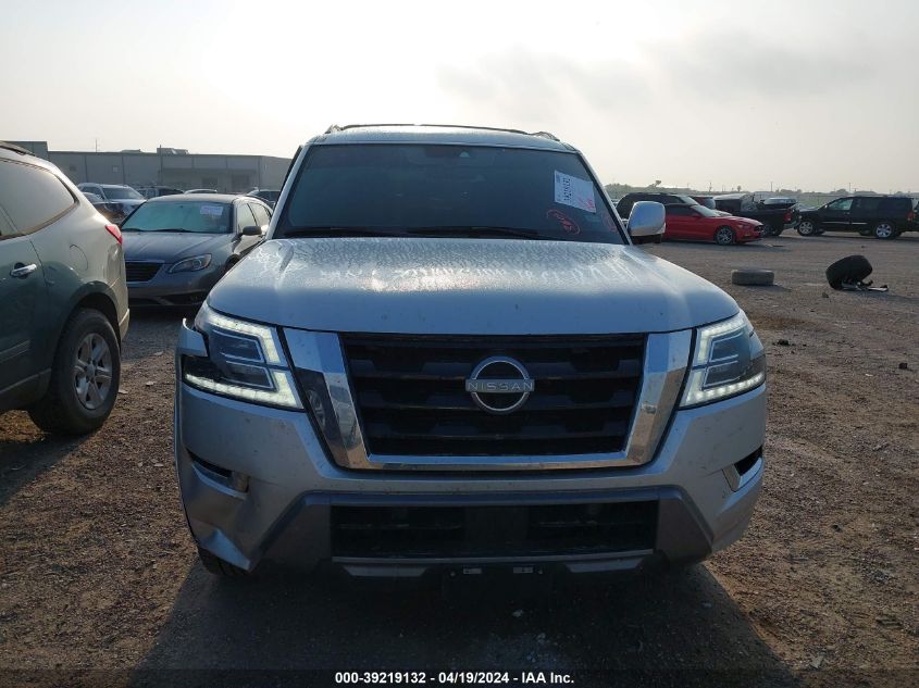 2023 Nissan Armada Sl 2Wd VIN: JN8AY2BC5P9184023 Lot: 39219132