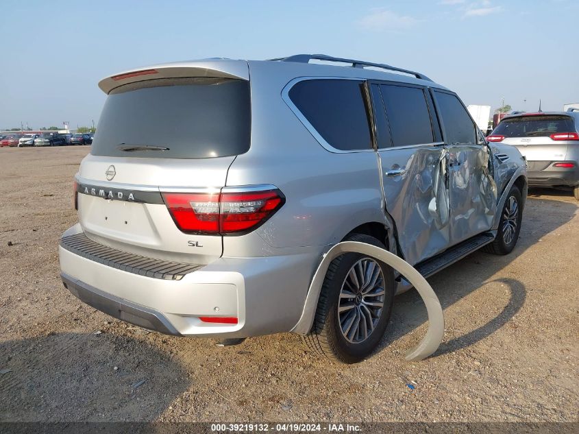 2023 Nissan Armada Sl 2Wd VIN: JN8AY2BC5P9184023 Lot: 39219132