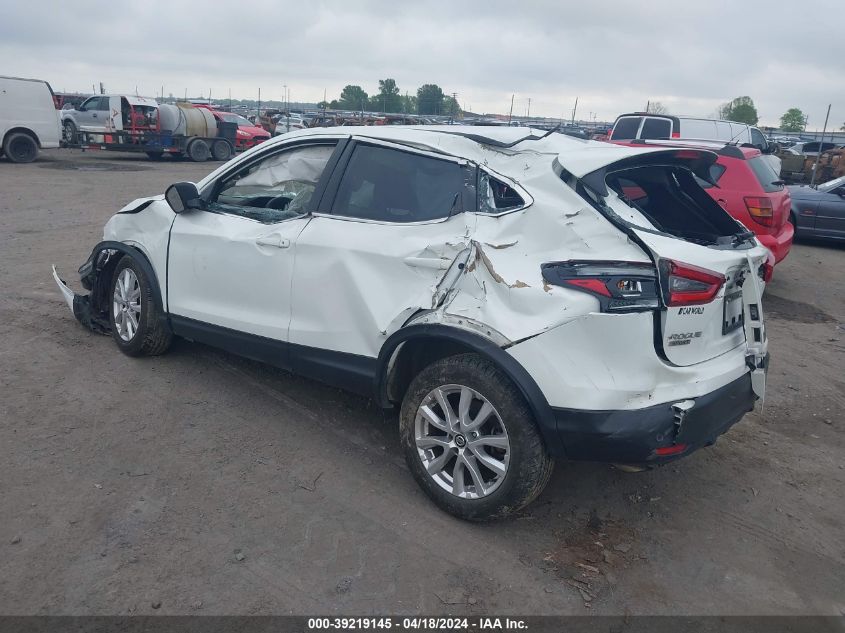 2021 Nissan Rogue Sport S Fwd Xtronic Cvt VIN: JN1BJ1AV4MW307229 Lot: 39219145