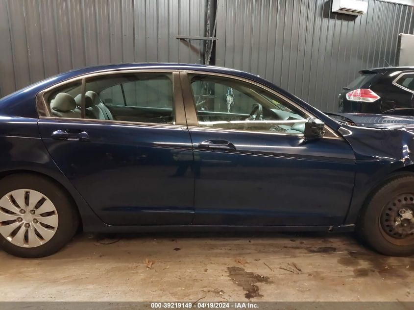 2009 Honda Accord 2.4 Lx VIN: 1HGCP26389A011228 Lot: 39219149