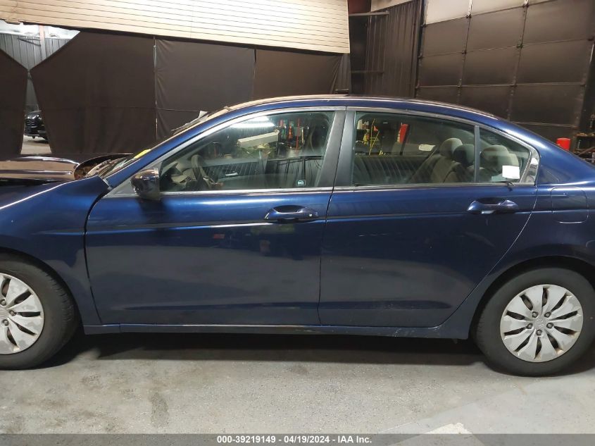 2009 Honda Accord 2.4 Lx VIN: 1HGCP26389A011228 Lot: 39219149