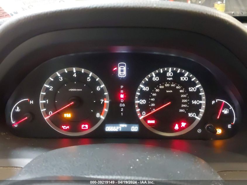 2009 Honda Accord 2.4 Lx VIN: 1HGCP26389A011228 Lot: 39219149