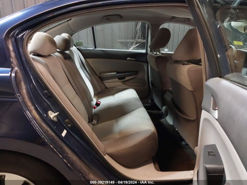 2009 Honda Accord 2.4 Lx VIN: 1HGCP26389A011228 Lot: 39219149