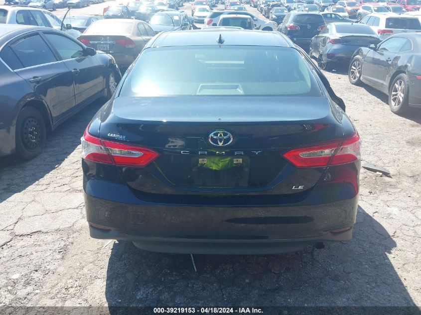 2019 Toyota Camry Le VIN: 4T1B11HK9KU752255 Lot: 39219153