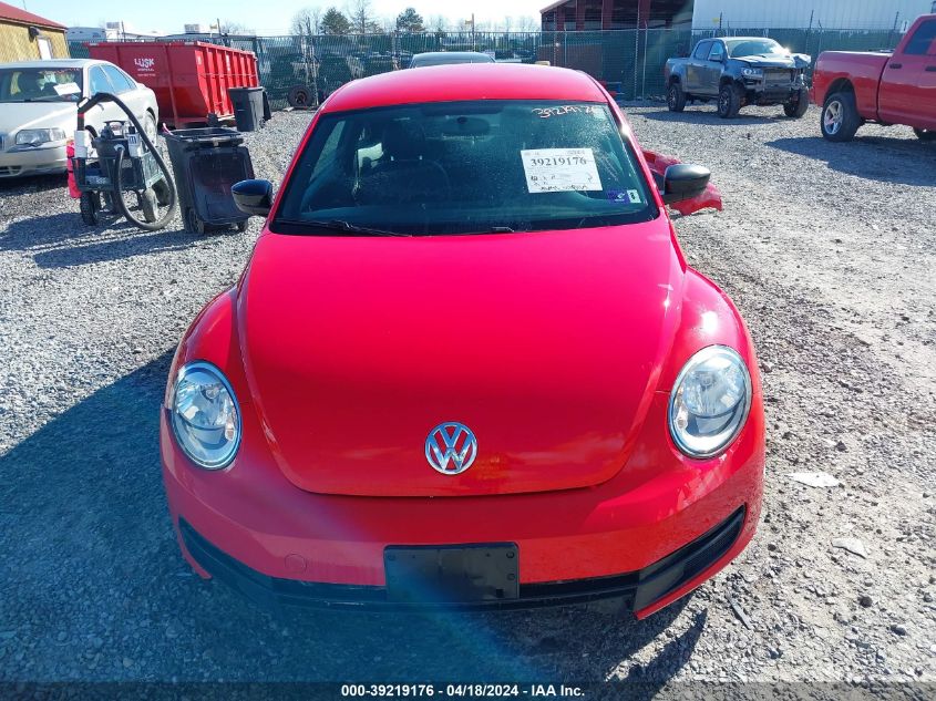 2016 Volkswagen Beetle 1.8T Fleet Edition VIN: 3VWF17AT7GM606764 Lot: 39219176