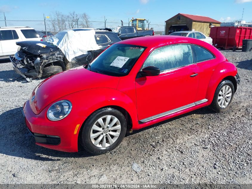 2016 Volkswagen Beetle 1.8T Fleet Edition VIN: 3VWF17AT7GM606764 Lot: 39219176