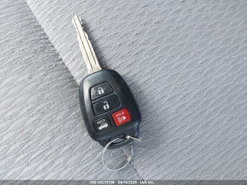 2014 Toyota Corolla Le VIN: 2T1BURHE7EC061621 Lot: 39219196