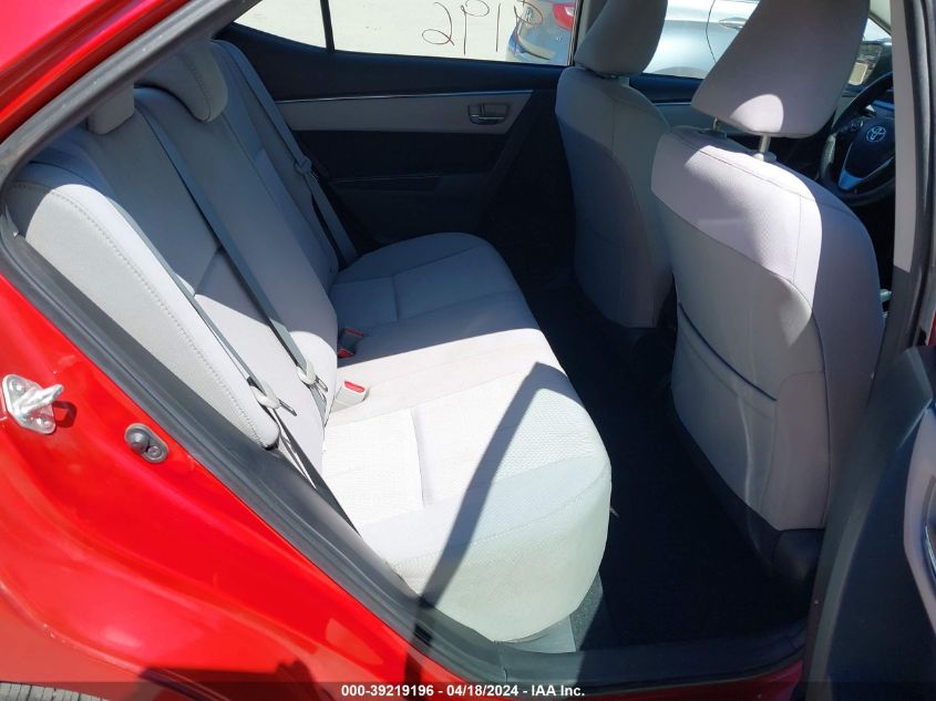 2014 Toyota Corolla Le VIN: 2T1BURHE7EC061621 Lot: 39219196