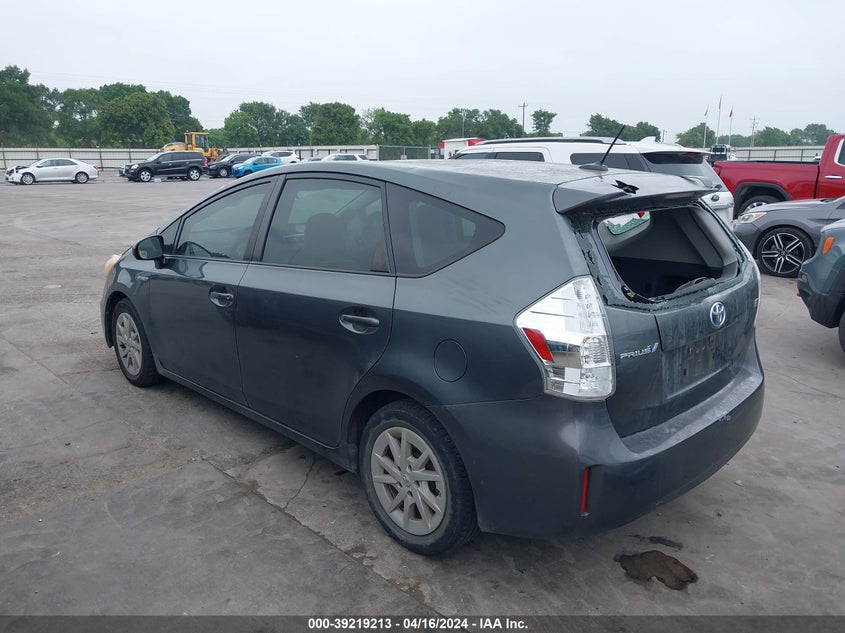 2012 Toyota Prius V Three VIN: JTDZN3EU7C3035272 Lot: 39219213