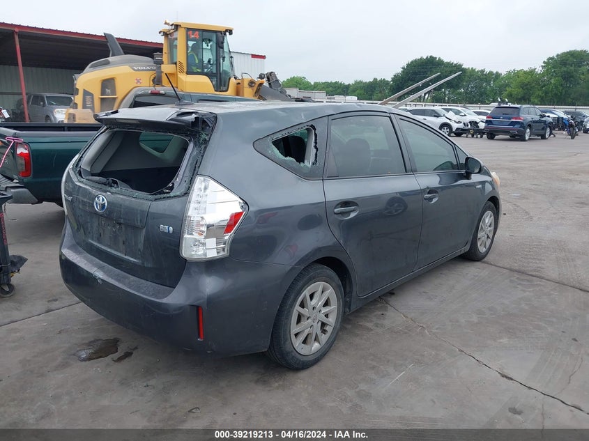 2012 Toyota Prius V Three VIN: JTDZN3EU7C3035272 Lot: 39219213