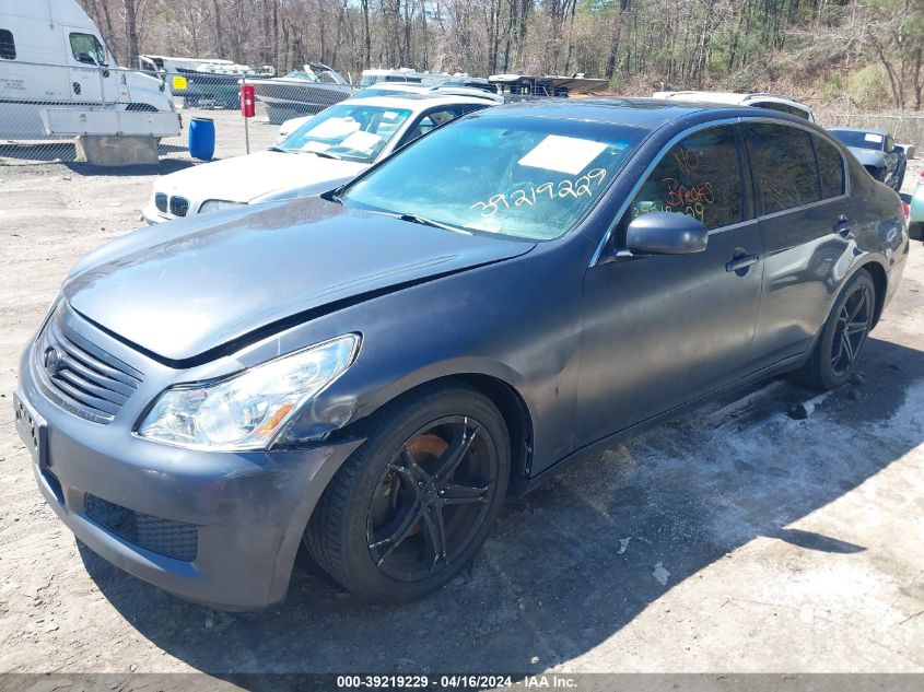 JNKBV61F38M269063 | 2008 INFINITI G35X