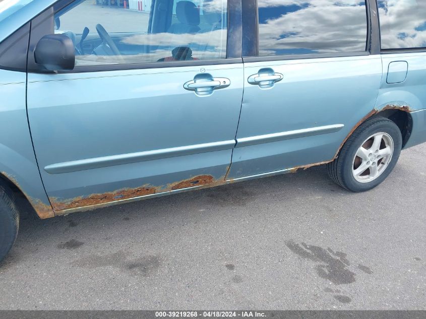 2003 Mazda Mpv Es/Lx/Lx-Sv VIN: JM3LW28A330369046 Lot: 39219268