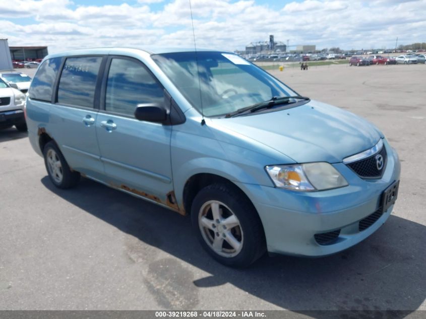 2003 Mazda Mpv Es/Lx/Lx-Sv VIN: JM3LW28A330369046 Lot: 39219268