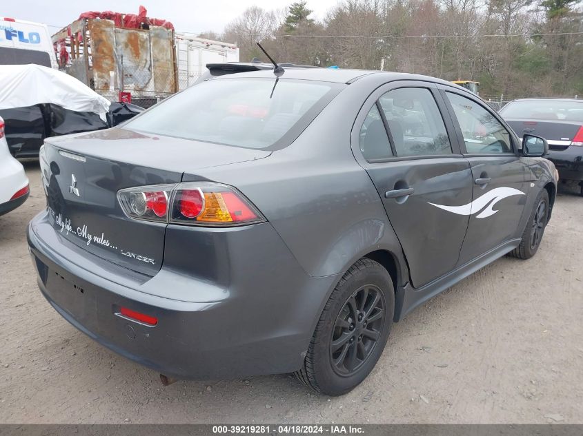 2010 Mitsubishi Lancer Es VIN: JA32U2FU0AU006666 Lot: 39219281