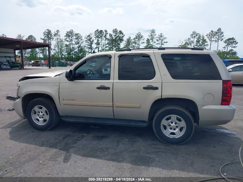 2008 Chevrolet Tahoe Ls VIN: 1GNFC13C18R182884 Lot: 39219299