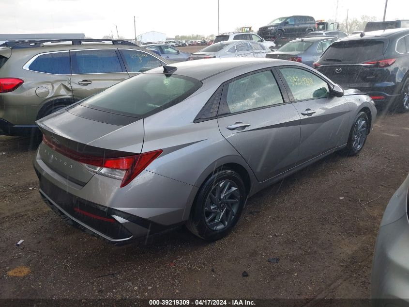 2024 HYUNDAI ELANTRA SEL - KMHLM4DG1RU661506