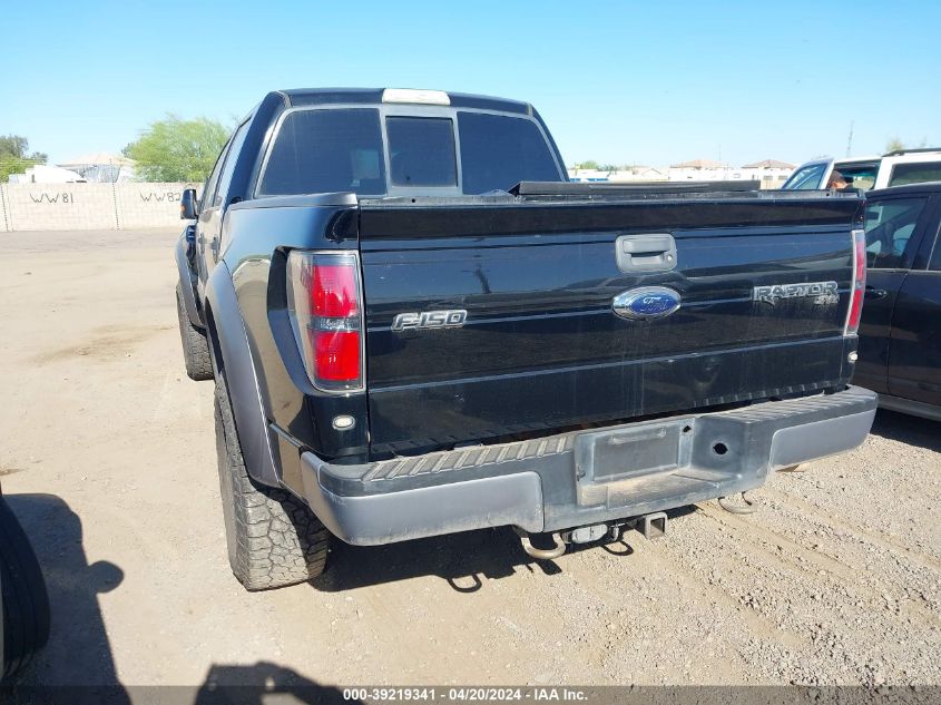 2011 Ford F-150 Svt Raptor VIN: 1FTFW1R69BFD14106 Lot: 39219341