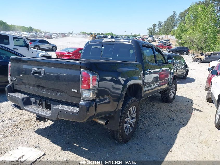 2020 Toyota Tacoma Limited VIN: 3TMGZ5AN7LM292372 Lot: 39219361