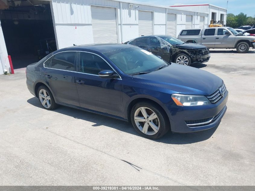 1VWBP7A37DC090352 | 2013 VOLKSWAGEN PASSAT