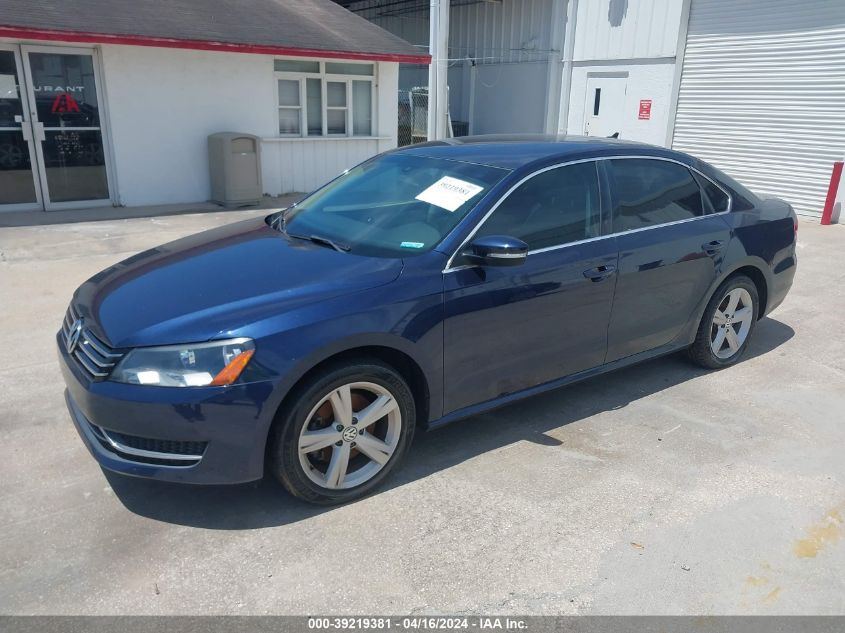 1VWBP7A37DC090352 | 2013 VOLKSWAGEN PASSAT