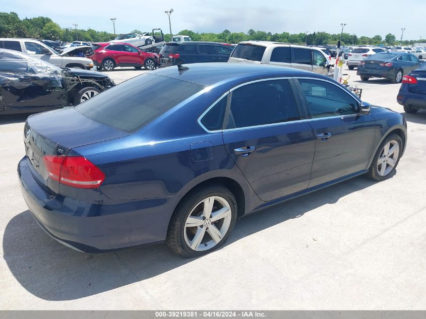 1VWBP7A37DC090352 | 2013 VOLKSWAGEN PASSAT