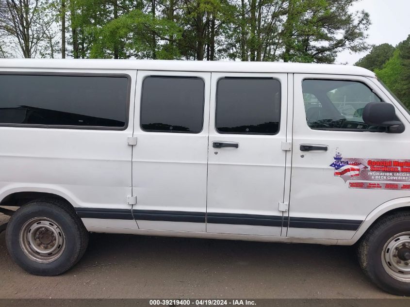 2B5EB35X12K129839 2002 Dodge Ram Wagon 3500