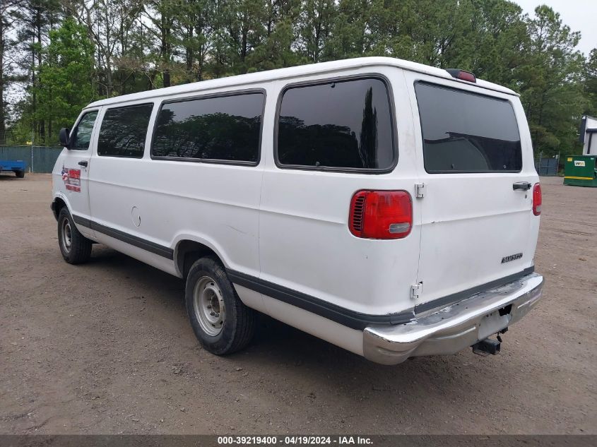 2B5EB35X12K129839 2002 Dodge Ram Wagon 3500