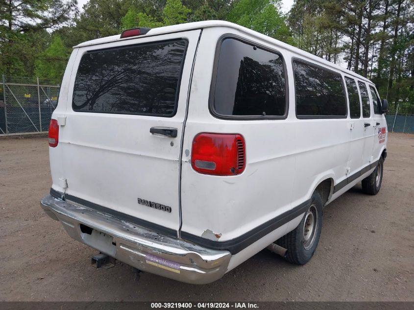 2B5EB35X12K129839 2002 Dodge Ram Wagon 3500