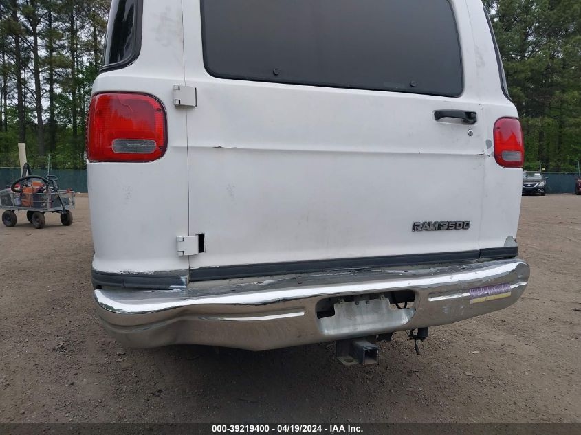 2B5EB35X12K129839 2002 Dodge Ram Wagon 3500