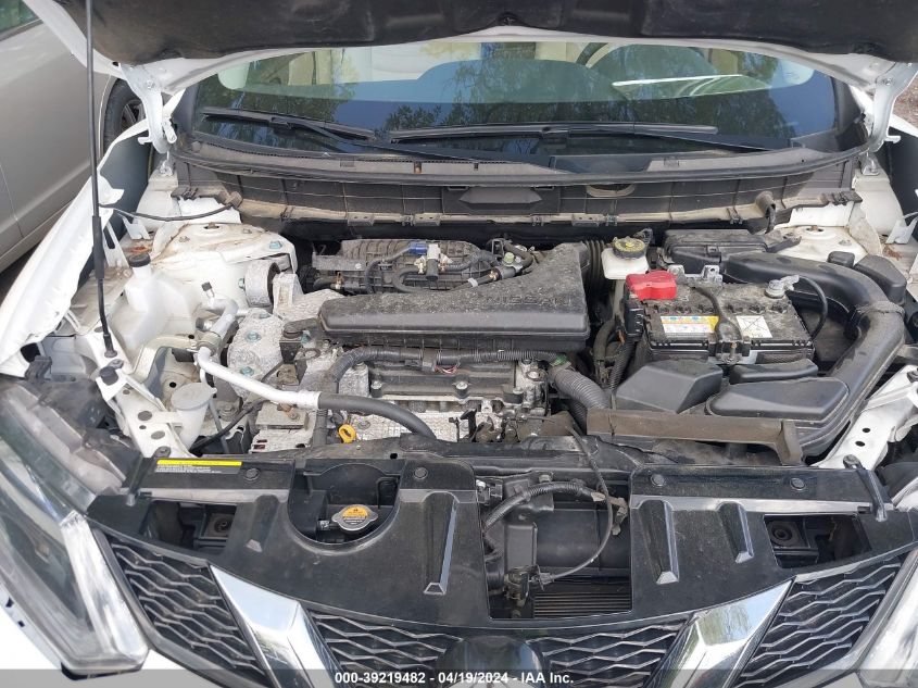 2016 Nissan Rogue Sv VIN: JN8AT2MT0GW017520 Lot: 39219482