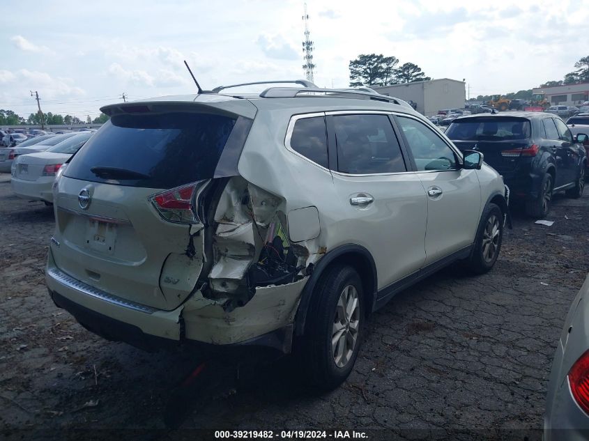2016 Nissan Rogue Sv VIN: JN8AT2MT0GW017520 Lot: 39219482
