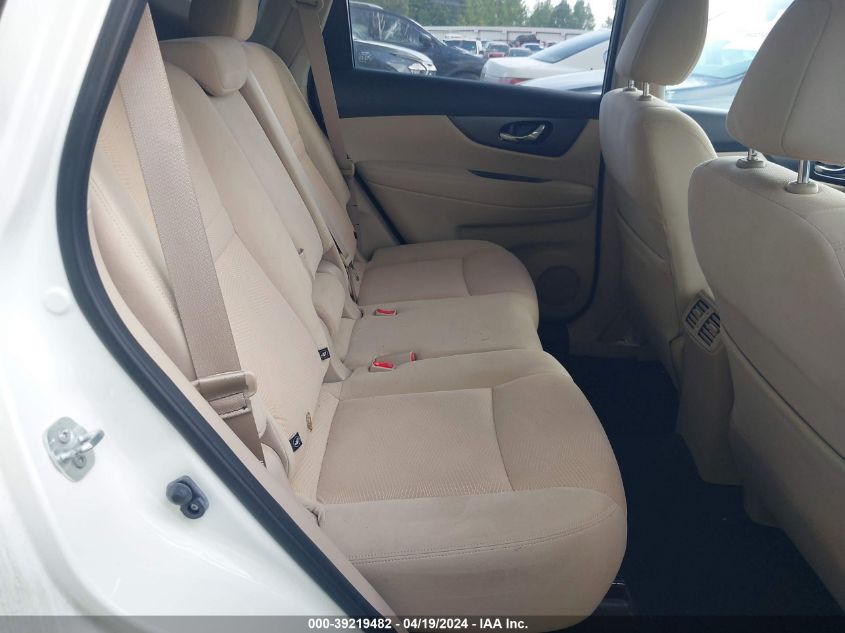 2016 Nissan Rogue Sv VIN: JN8AT2MT0GW017520 Lot: 39219482