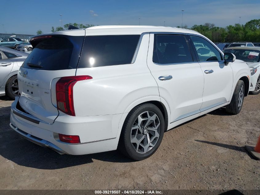 2021 Hyundai Palisade Calligraphy VIN: KM8R7DHE6MU207772 Lot: 39219507