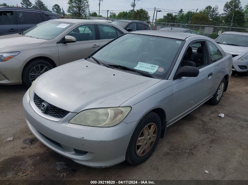 1HGEM22165L019073 | 2005 HONDA CIVIC