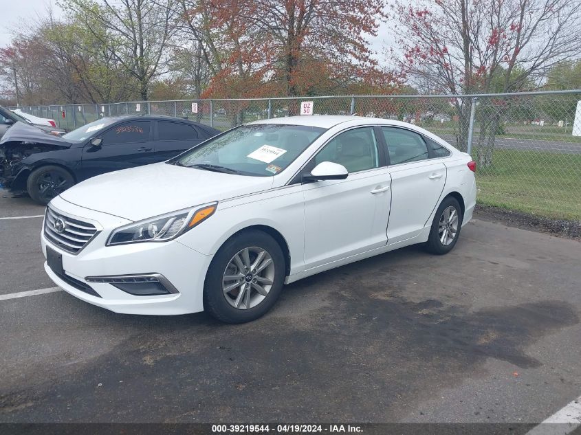 2015 Hyundai Sonata Se VIN: 5NPE24AF3FH150898 Lot: 39219544