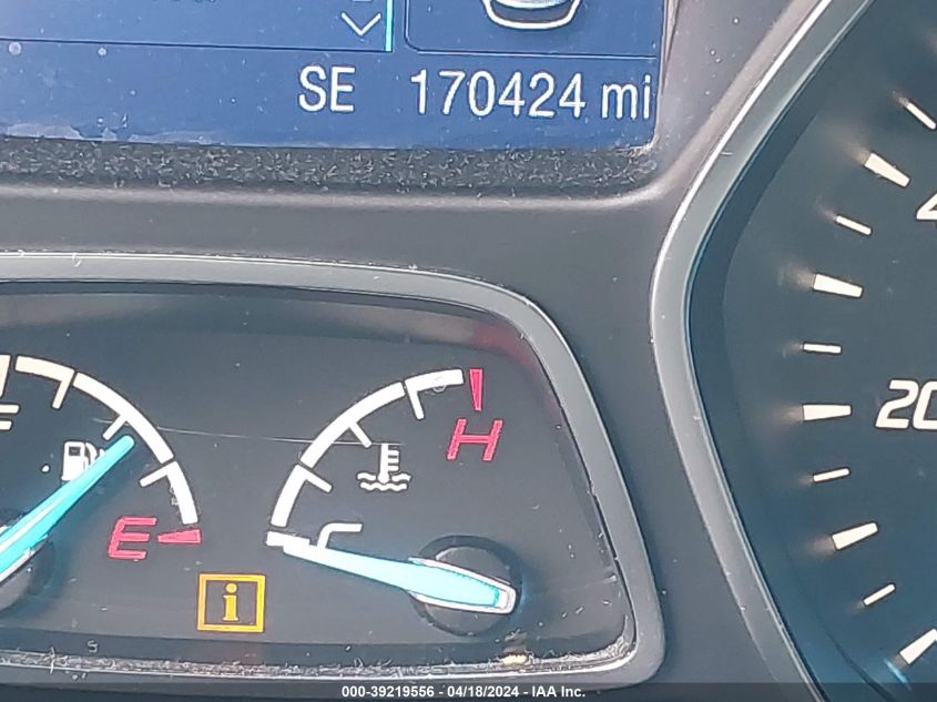 2013 Ford Escape Se VIN: 1FMCU9G9XDUD25405 Lot: 39219556