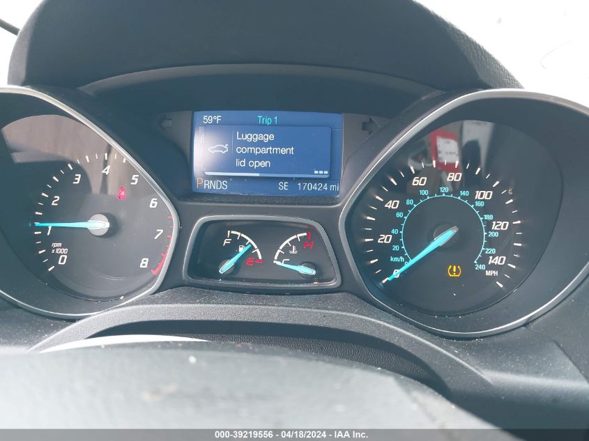 2013 Ford Escape Se VIN: 1FMCU9G9XDUD25405 Lot: 39219556