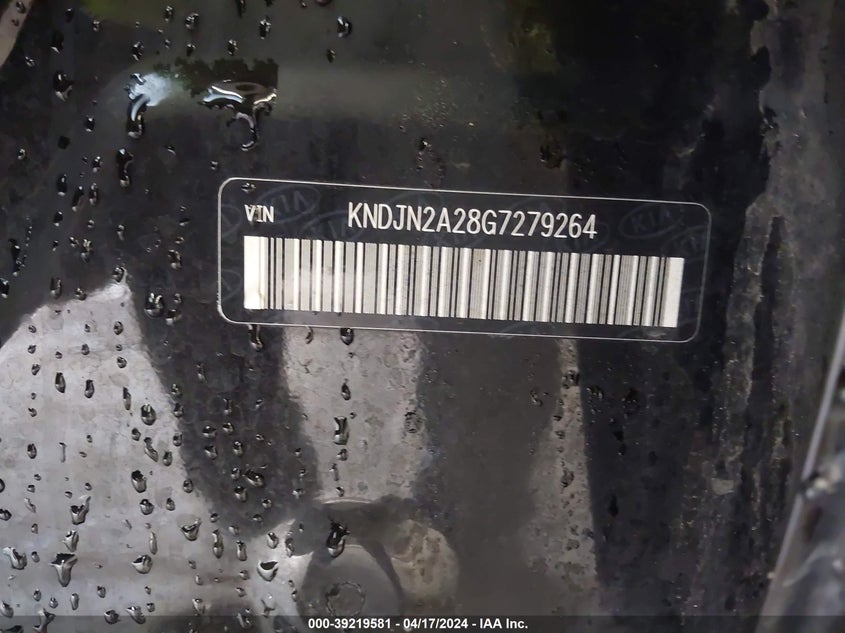 2016 KIA SOUL - KNDJN2A28G7279264