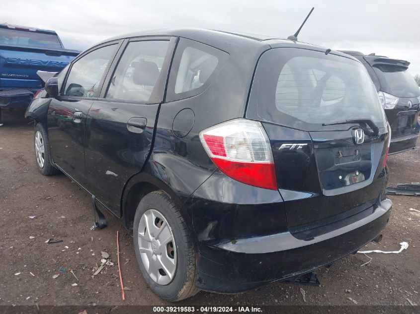 2013 Honda Fit VIN: JHMGE8H33DC075565 Lot: 39219583