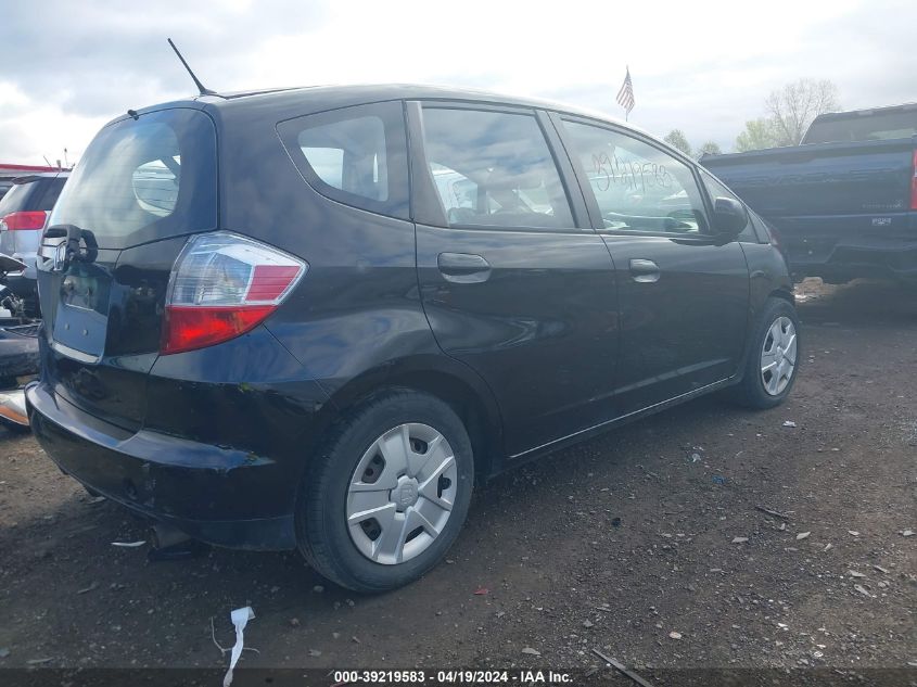 2013 Honda Fit VIN: JHMGE8H33DC075565 Lot: 39219583