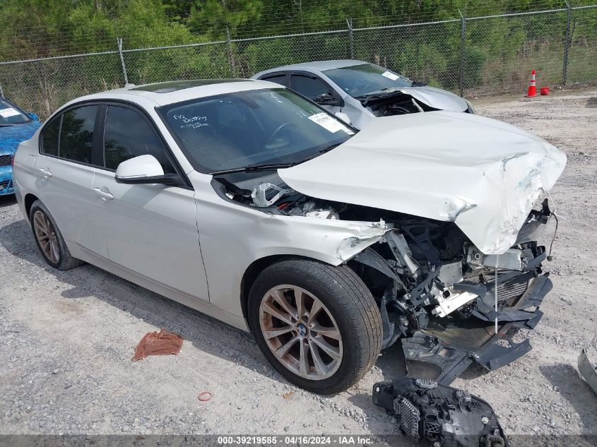 2018 BMW 320I xDrive VIN: WBA8A3C52JA494539 Lot: 39219585