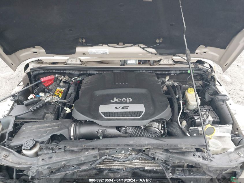 2016 Jeep Wrangler Unlimited Sahara VIN: 1C4BJWEG1GL233098 Lot: 39219594