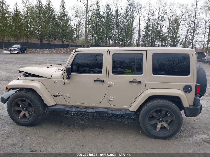 2016 Jeep Wrangler Unlimited Sahara VIN: 1C4BJWEG1GL233098 Lot: 39219594