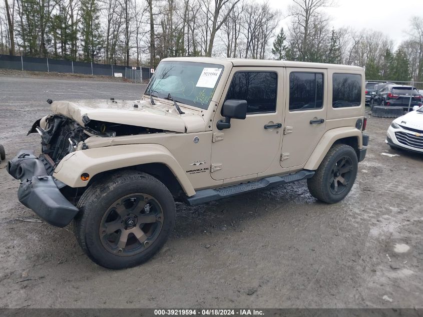 2016 Jeep Wrangler Unlimited Sahara VIN: 1C4BJWEG1GL233098 Lot: 39219594