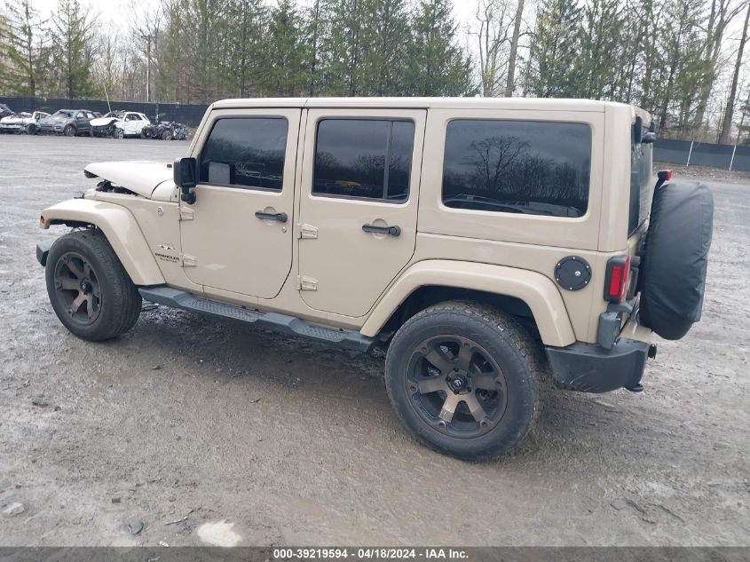 2016 Jeep Wrangler Unlimited Sahara VIN: 1C4BJWEG1GL233098 Lot: 39219594