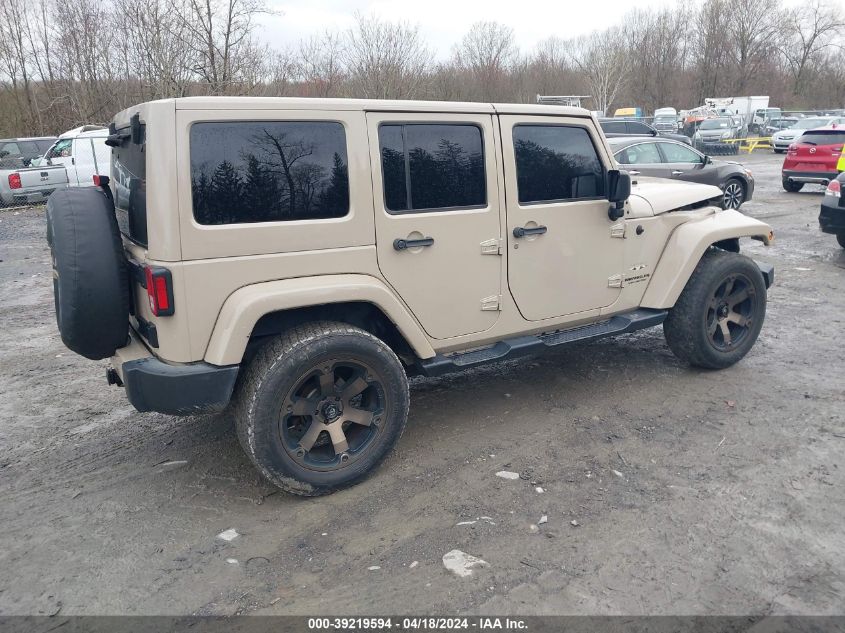 2016 Jeep Wrangler Unlimited Sahara VIN: 1C4BJWEG1GL233098 Lot: 39219594