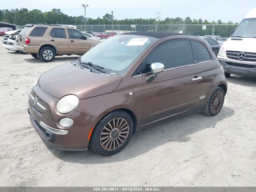 3C3CFFER3CT109277 | 2012 FIAT 500C