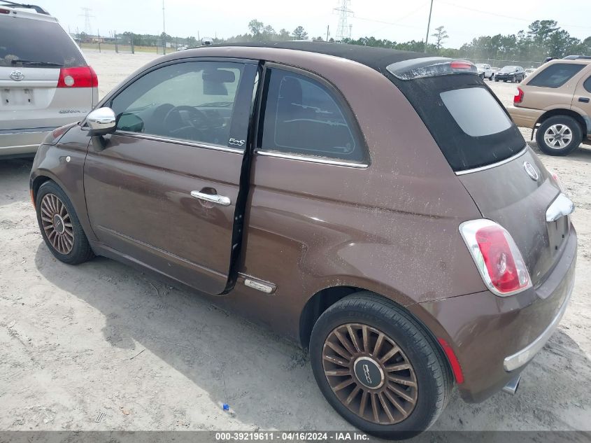 3C3CFFER3CT109277 | 2012 FIAT 500C