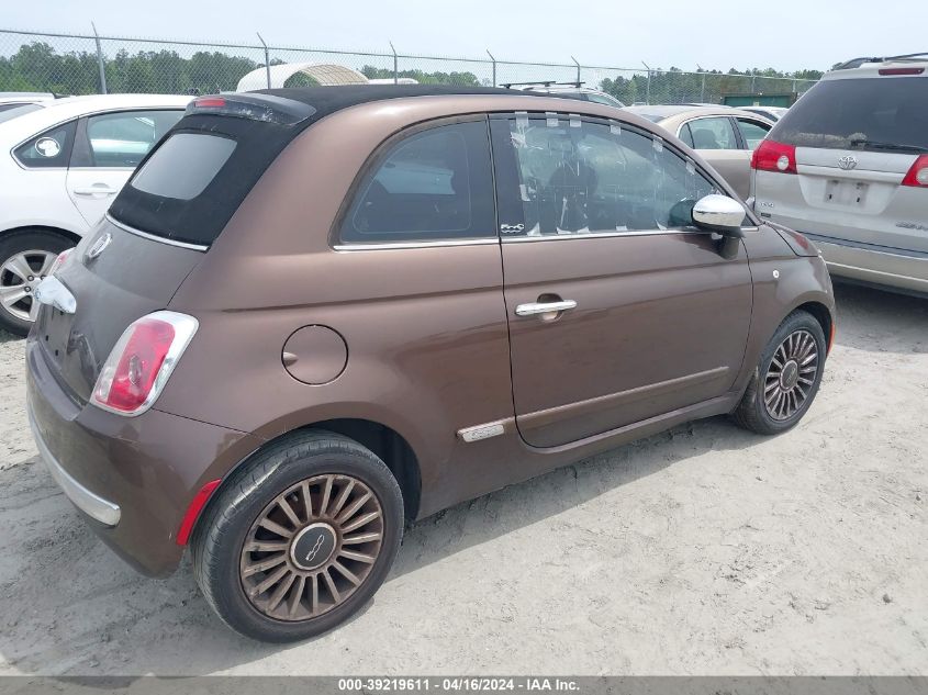 3C3CFFER3CT109277 | 2012 FIAT 500C