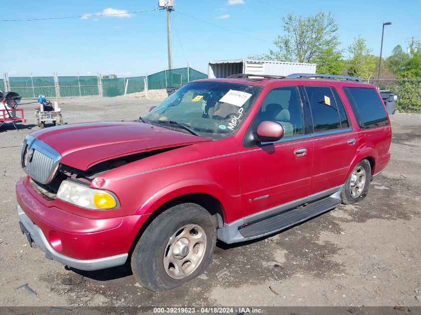 2002 Lincoln Navigator VIN: 5LMFU28R42LJ00724 Lot: 39219623